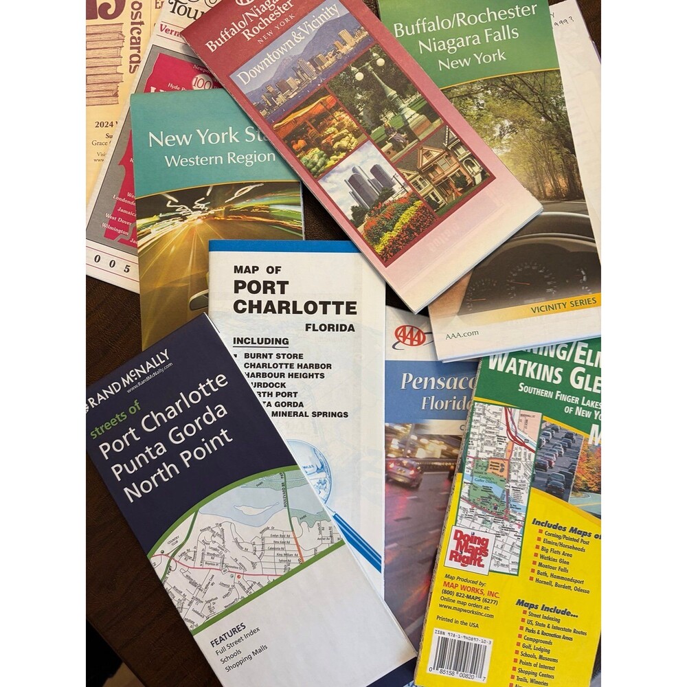 Mixed Lot of US Maps